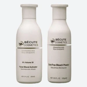 Becute Skin Polish Set – Becute Bleach Powder & Facial Blonde Activator By Aura Of Surety