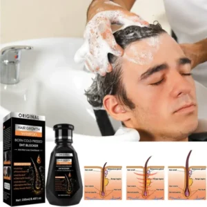 Biotin Cold Pressed DHT Blocker Shampoo By Aura Of Surety