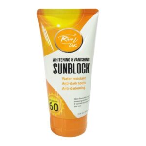 Rivaj Uk Sun Block Spf 60 Original Rivaj Uk Whitening & Vanishing Sun Block Spf Pa+ 60