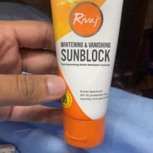 Rivaj Uk Sun Block Spf 60 Original Rivaj Uk Whitening & Vanishing Sun Block Spf Pa+ 60