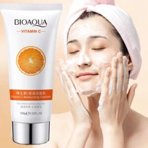 Bioaqua Vitamin C Moisturizing Cleanser Deep Cleansing Rejuvenation Cleanser 100g