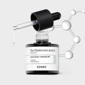 Cosrx Pure Sodium Hyaluronic Acid 3% Serum, Hydration & Moisture Boosting Facial Serum For Fine Lines & Wrinkles, Plump & Repair Dry Skin 20ml