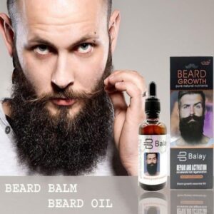 Growth Essential Oil For Men – Pure Natural Nutrients – Accelerates Hair Regeneration – Deep Absorption