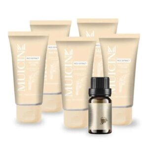 Mucin Rice Extract Light & Bright Facial Kit – 6 Steps
