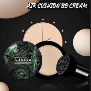Sunisa Foundation Base 20g Waterproof Mushroom Head Air Cushion Bb Cream Nude Liquid Foundations (with Yanqina 36h Liner)
