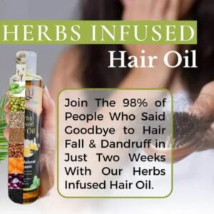 Alif Ahlam Herbs Infused Hair Oil (120ml)