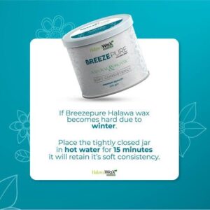 Breeze Pure Organic Halawa Finger Wax Hair Removal Wax (225g)