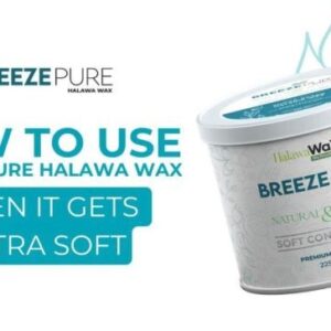 Breeze Pure Organic Halawa Finger Wax Hair Removal Wax (225g)