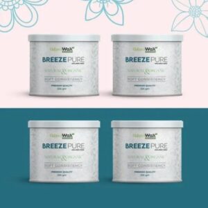 Breeze Pure Organic Halawa Finger Wax Hair Removal Wax (225g)