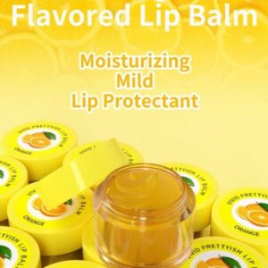 Fruity Delight Lip Balm, Glossy Finish For Soft, Hydrated Lips (6 Pcs)