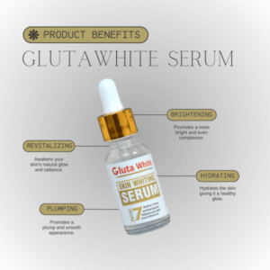 Gluta White Face Glowing Serum Hydration & Antioxidant Protection 30 Ml