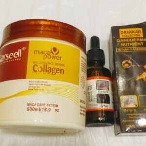 Karseell Hair Mask +darkening Serum For Your Hair Care Collagen Treatment Cream – Argan Oil