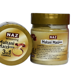 Multani Mitti With Ark E Gulab And Husn- Yousaf Herbal Ingredients (20g) 2 Pcs