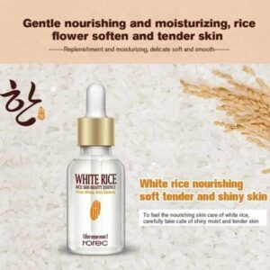 Rorec Moisturizing Anti Wrinkle Rice Face Serum For Open Pores 15ml