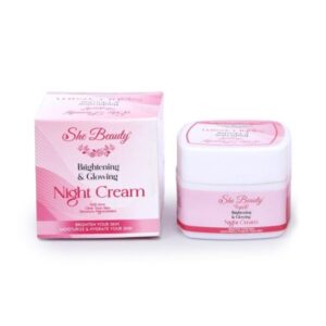 She Beauty Whitening Night Care Cream ,fragrance-free