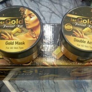 Soft Shine 24k Gold Facial Kit Whitening Facial Kit 6 Steps 300ml