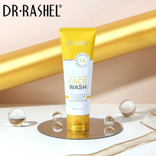 24K Gold Anti-Aging Face Wash By Dr. Rashel By Aura Of Surety