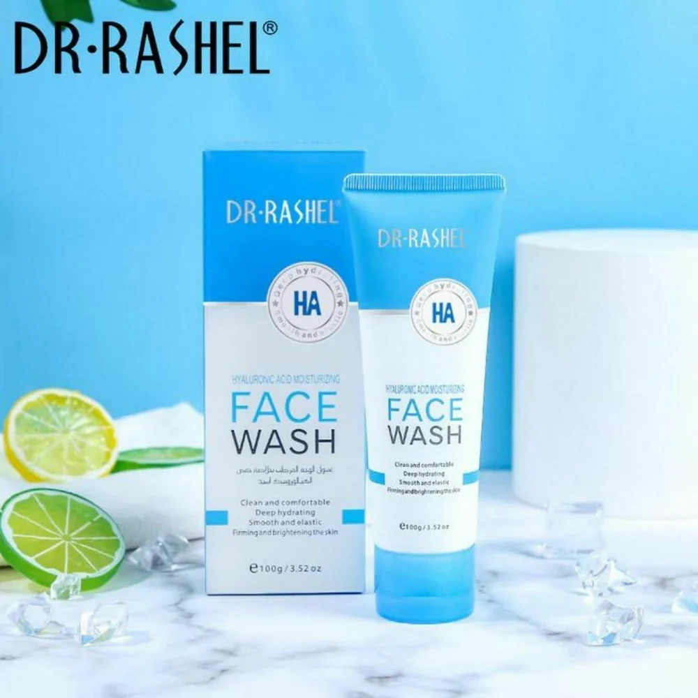 Hyaluronic Acid Moisturizing Face Wash 100g By Dr. Rashel By Aura Of Surety