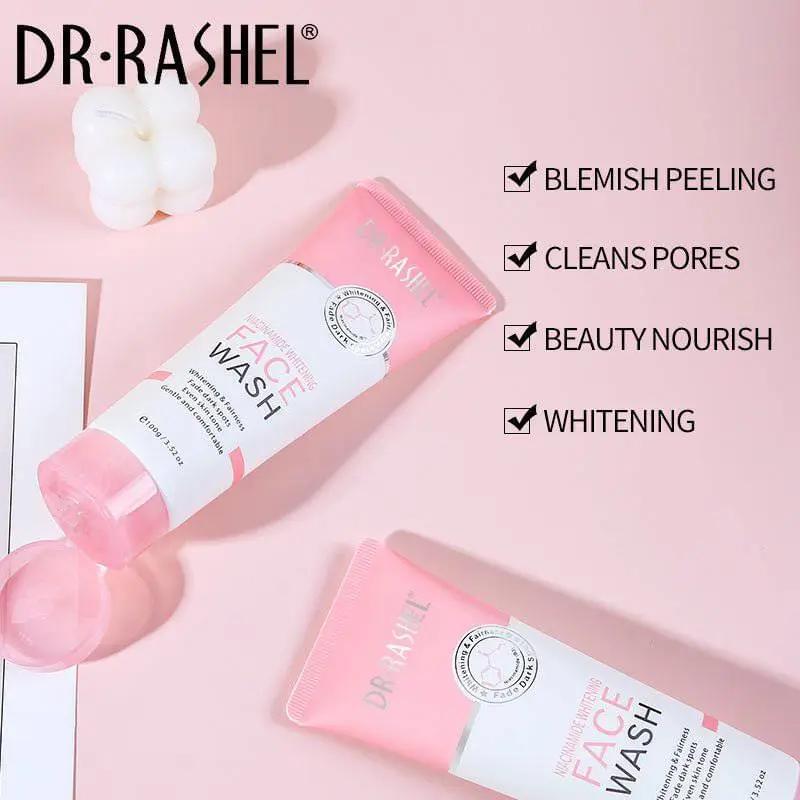 Niacinamide Whitening Fade Dark Spots Face Wash 100g By Dr. Rashel By Aura Of Surety