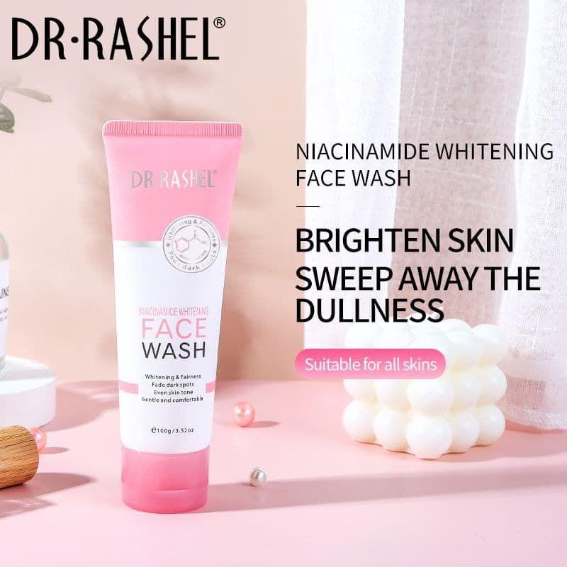 Niacinamide Whitening Fade Dark Spots Face Wash 100g By Dr. Rashel By Aura Of Surety