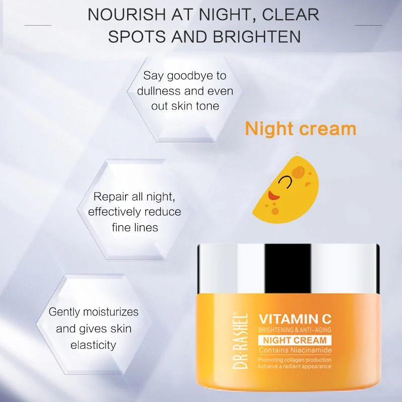 Vitamin C Nourishing & Moisturizing Night Cream By Dr. Rashel By Aura Of Surety