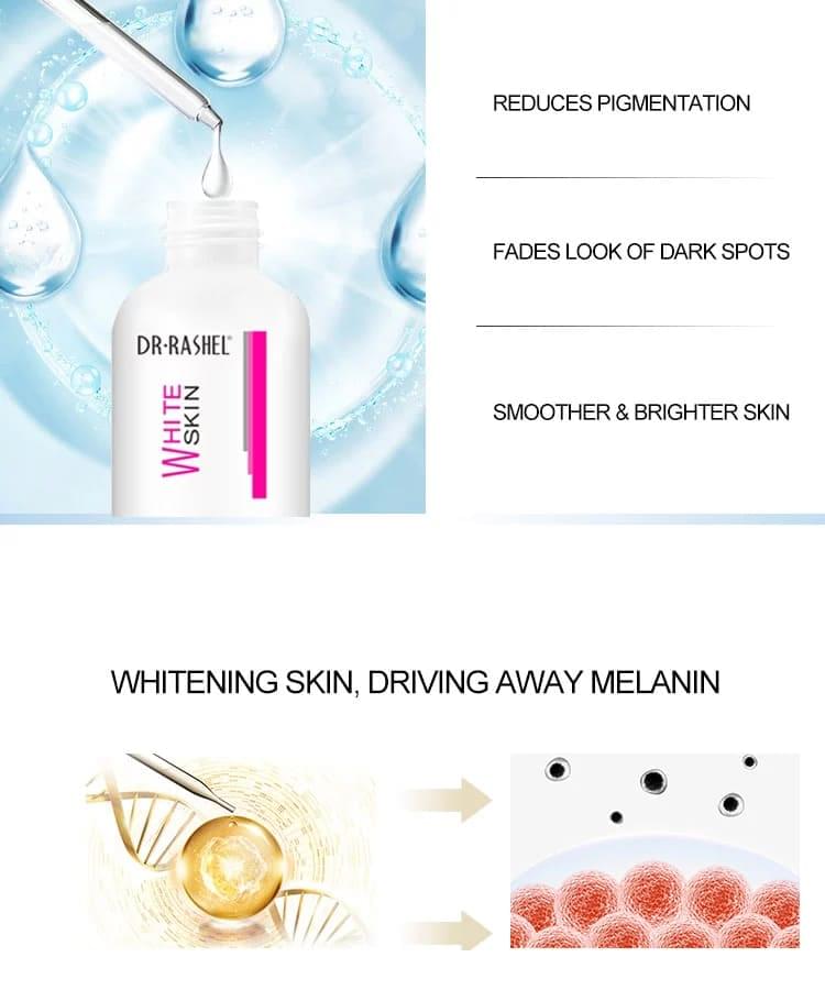 White Skin Whitening Fade Spots Serum 50ml By Dr. Rashel By Aura Of Surety