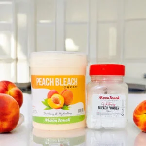 Moon Touch Peach Bleach Cream With Powder